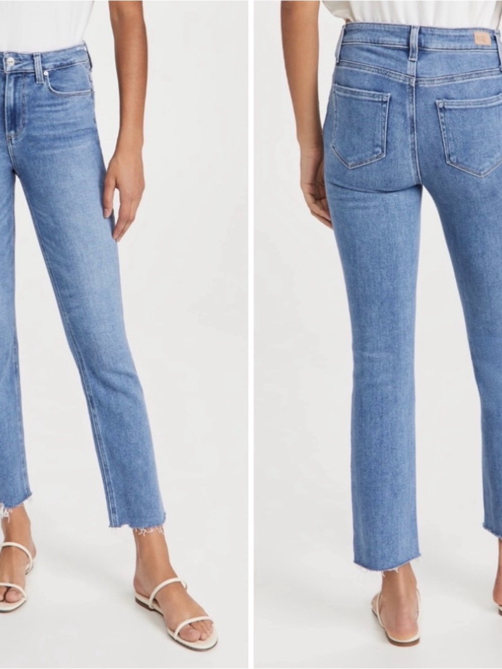 PAIGE Women's Jeans with Frayed Hems | Size 29